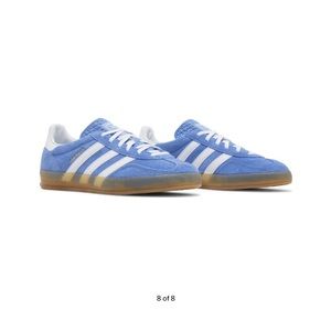 Adidas Gazelle Indoor Blue Fusion Gum (Women’s size 8)